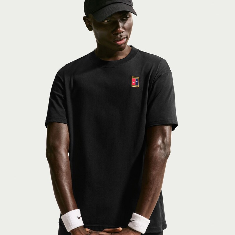 Nike Court Max90 Tennis T-Shirt BLACK