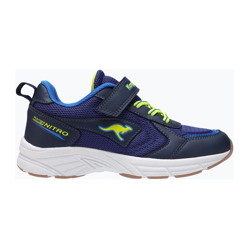Dětské boty KangaROOS K-Ni Chino EV dark navy/neon yellow