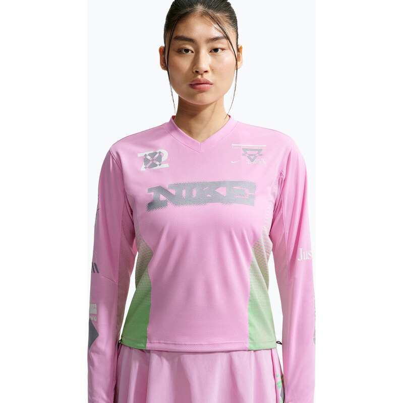 Dámské běžecké Longsleeve Nike Swift Jersey Top pink rise