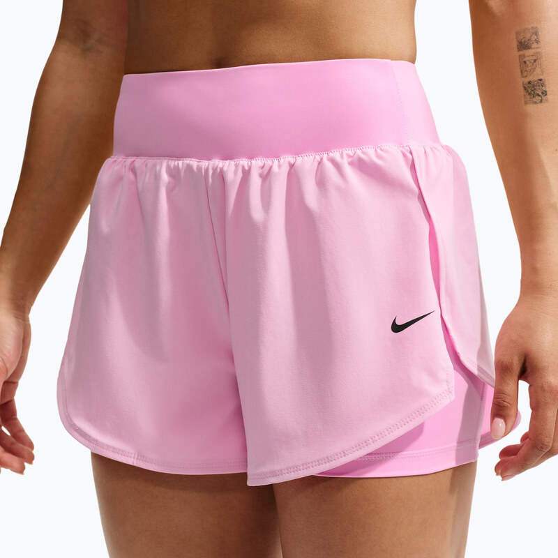 Dámské tréninkové šortky Nike Pro Sculpt pink rise/black
