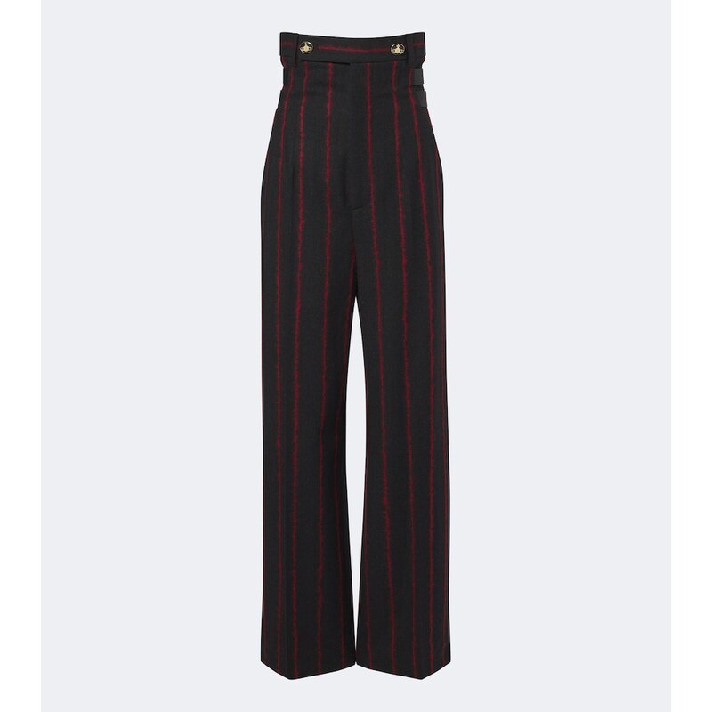 Vivienne Westwood Lauren wool, alpaca, and mohair-blend pants