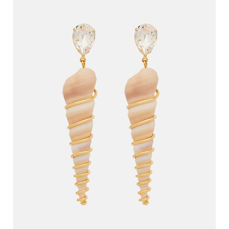 Jennifer Behr Embellished drop earrings