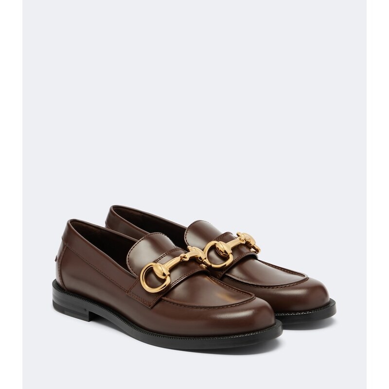 Gucci Boulevard leather penny loafers