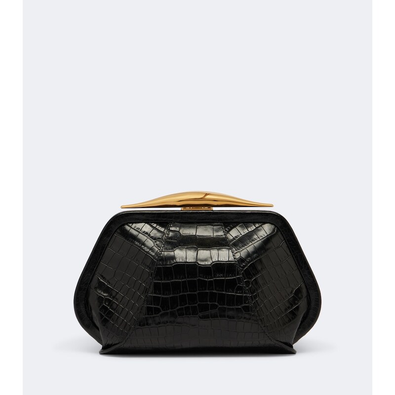 Elie Saab The Tresor Small leather clutch