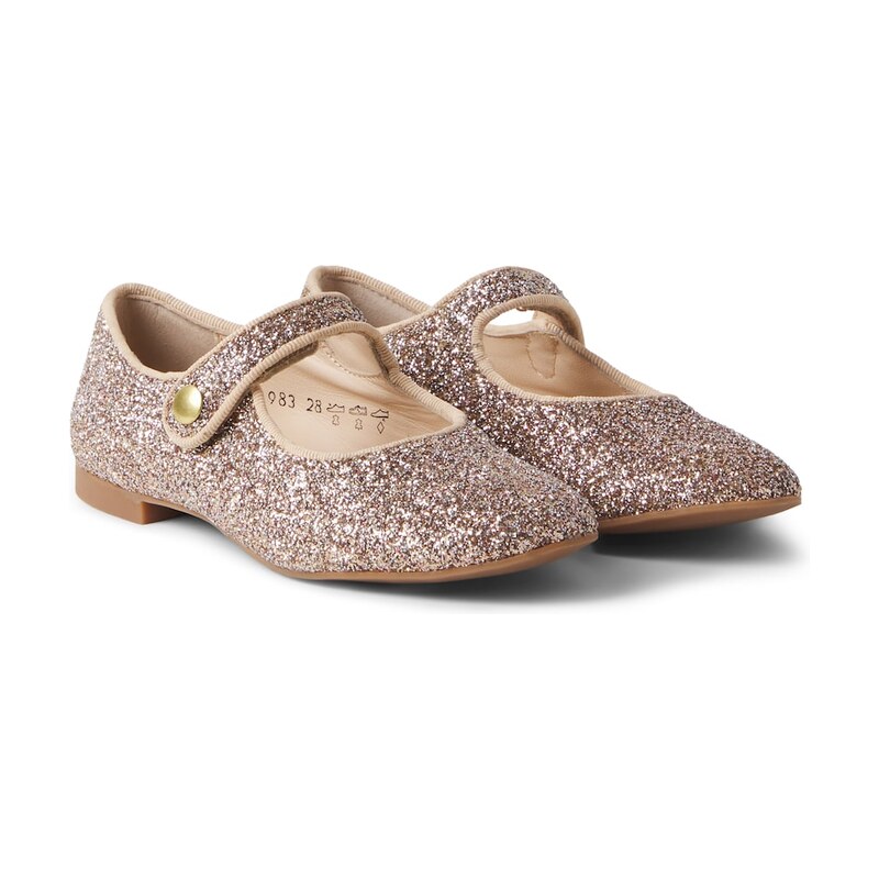 Pom dApi Daisy Baby glitter Mary Jane flats