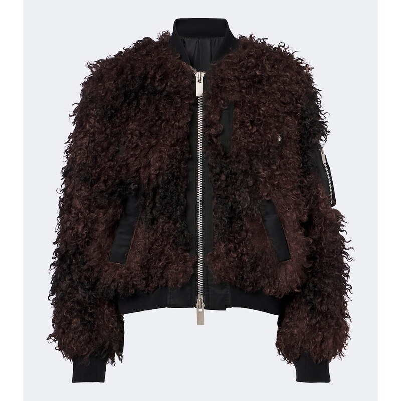 Sacai Oversized bomber jacket