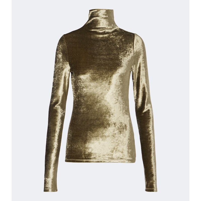 Lemaire Velvet turtleneck top