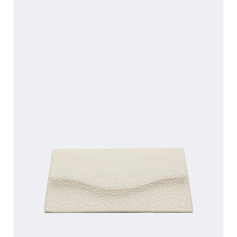 Elie Saab The Midnight embellished suede clutch