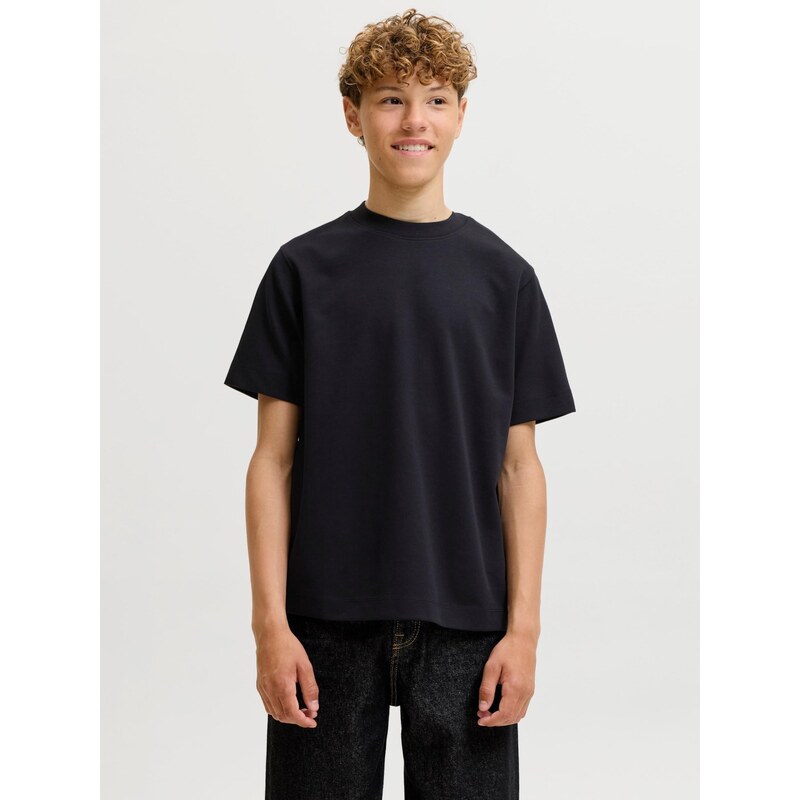 Jack & Jones Junior Tričko JJEBARRON černá