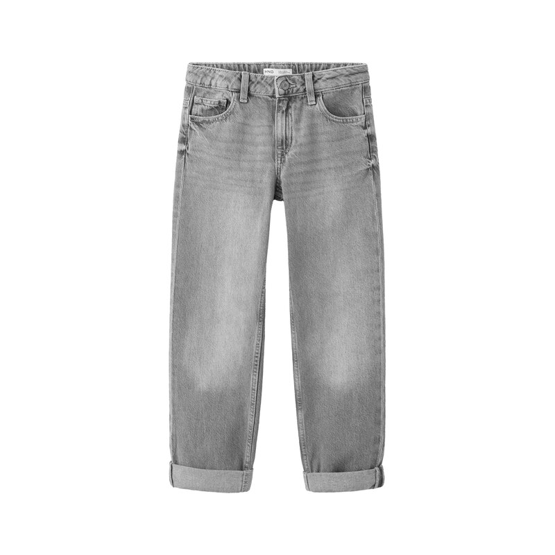 MANGO KIDS Džíny šedá džínová
