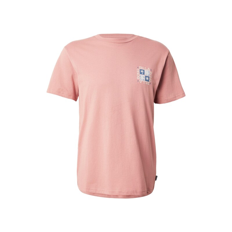 BILLABONG Tričko TROPPO světle béžová / marine modrá / pitaya