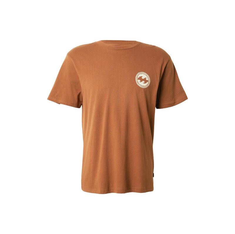 BILLABONG Tričko CRAYON WAVE krémová / umbra