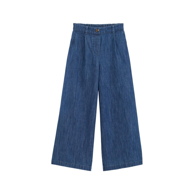 WE Fashion Džíny tmavě modrá