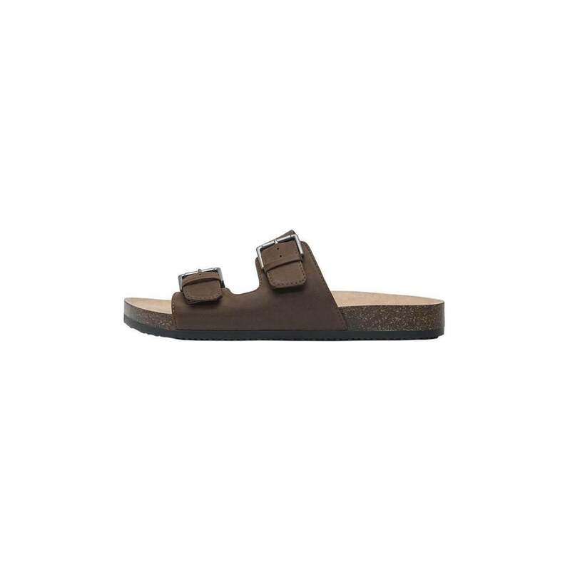 Pull&Bear Pantofle hnědá