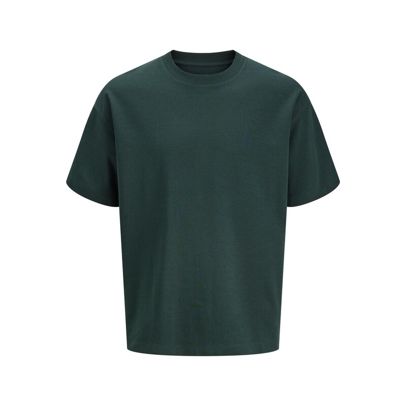 Jack & Jones Junior Tričko JJEBARRON tmavě zelená