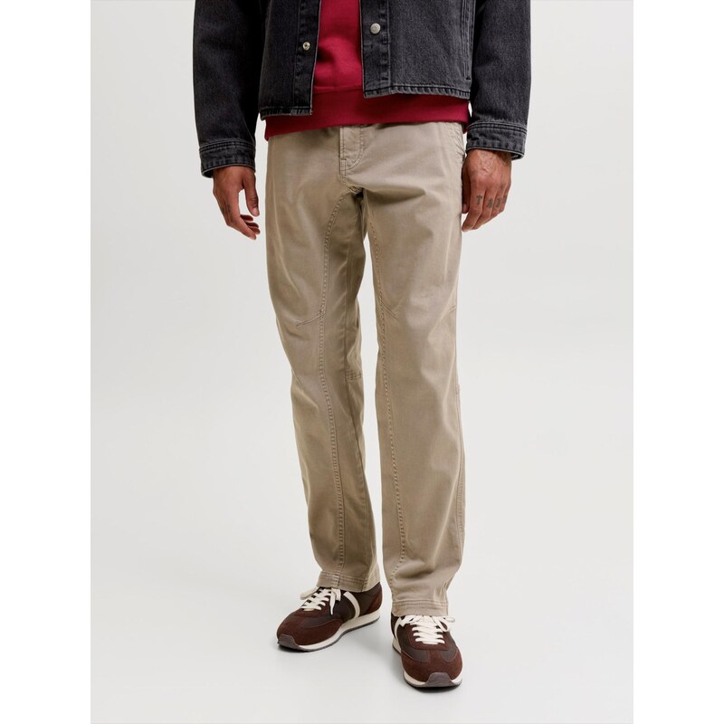 JACK & JONES Kalhoty JPSTKane Dover béžová