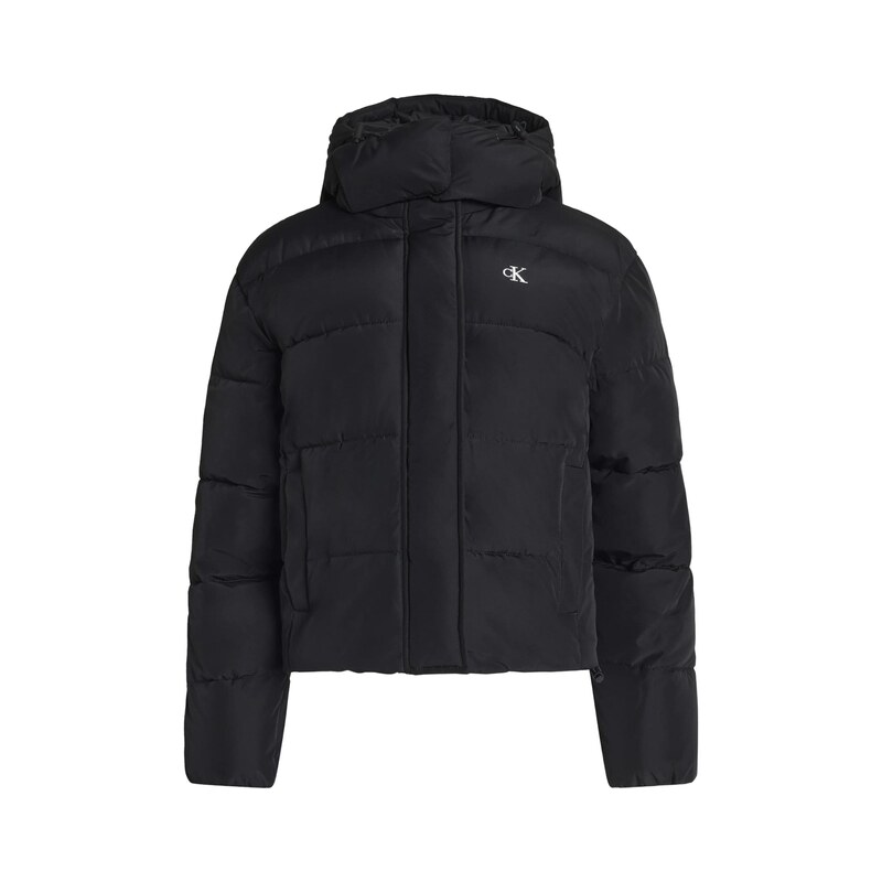Calvin Klein Jeans Krojové kalhoty černá