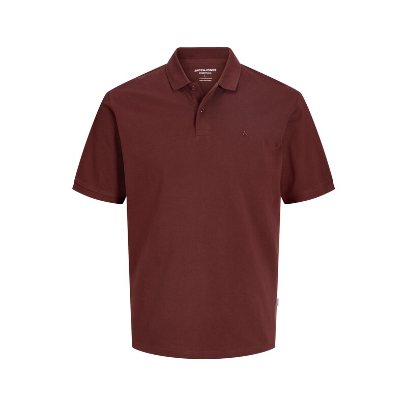 JACK & JONES Tričko JJEBasic rezavě hnědá