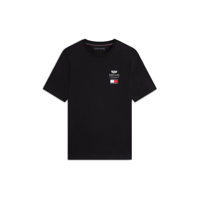 TOMMY HILFIGER Tričko TH x CF1 červená / černá / bílá