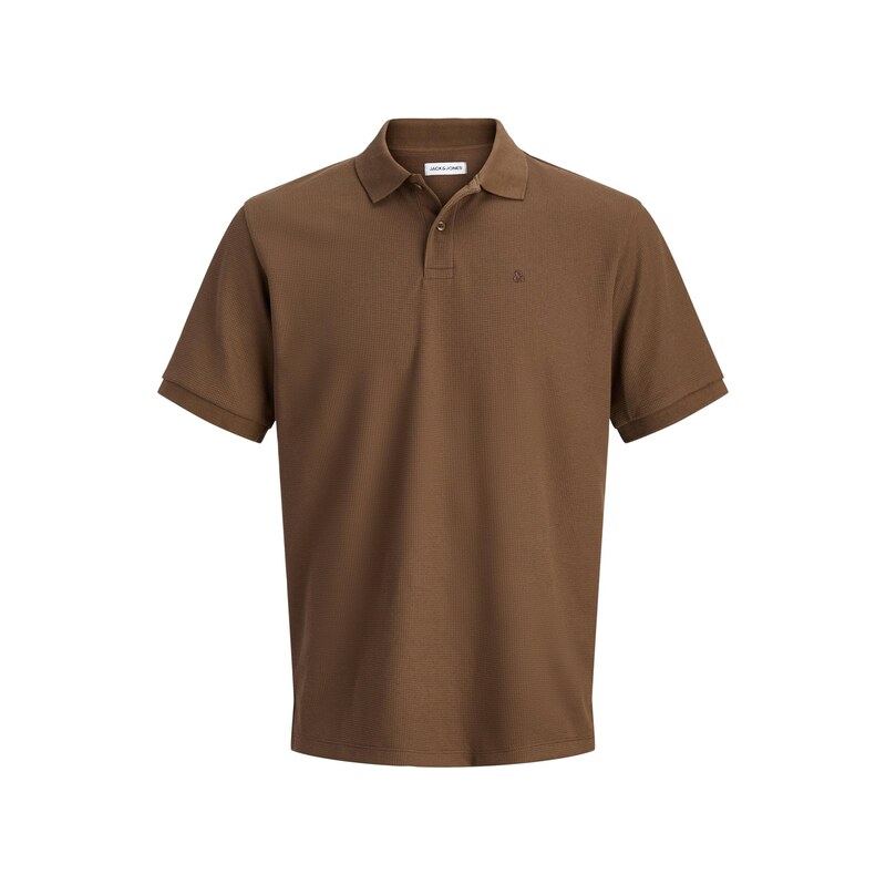 JACK & JONES Tričko JJEAustin hnědá