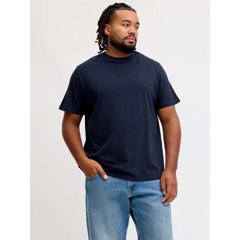 Jack & Jones Plus Tričko námořnická modř