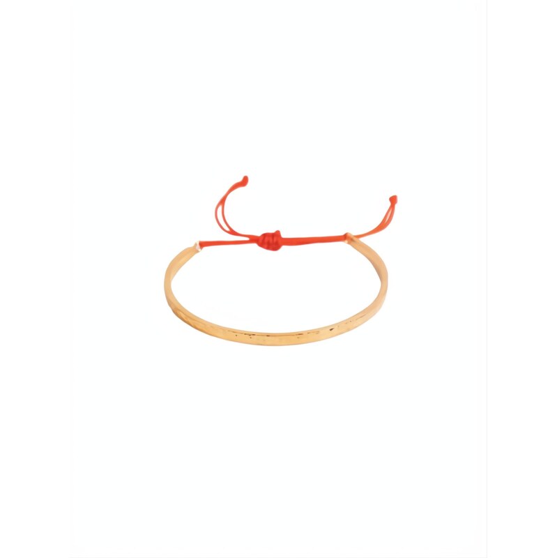 Les Reines Náramek Reddish Elegance zlatá
