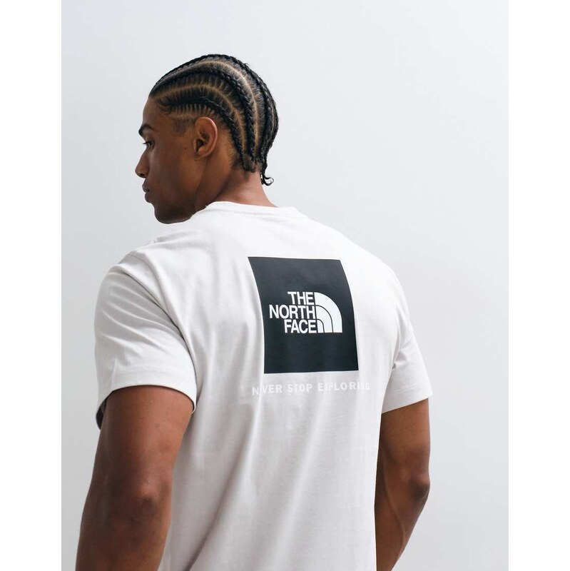 The North Face Evolution Box NSE short sleeve t-shirt in grey