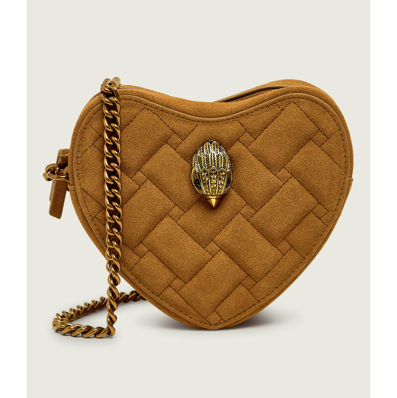 Kurt Geiger Crossbody kabelka Kensington Heart | semiš