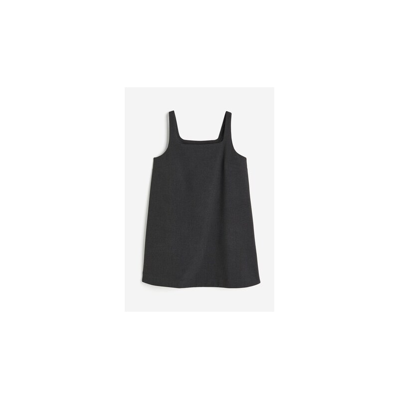 H&M - Šaty áčkový střih - Tmavě Šedý Melír