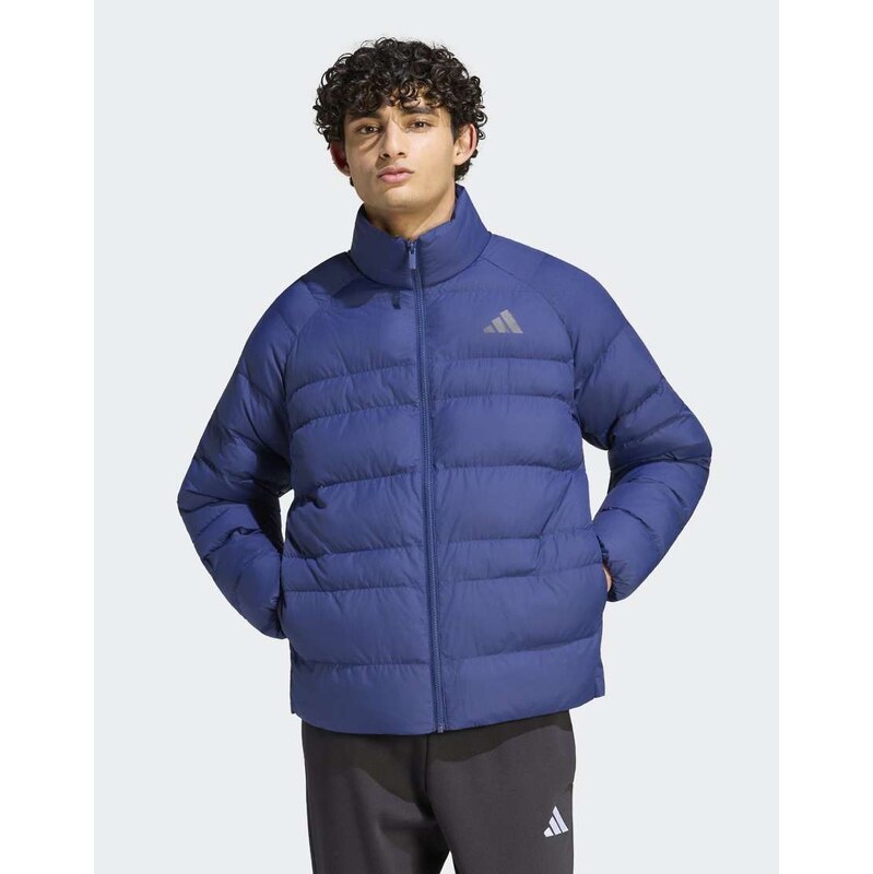 adidas performance Essentials packable insulated jacket in dark