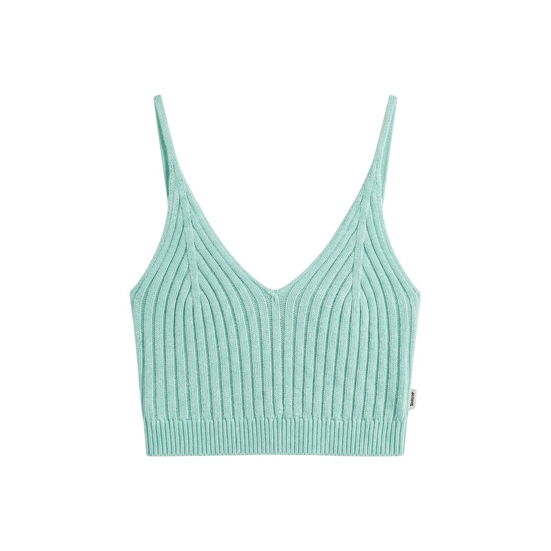 #VDR Pastel Mint Crop Top