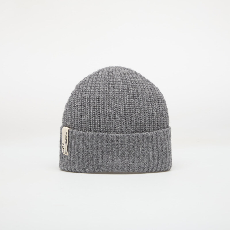 Čepice A.P.C. Noa Beanie Anthracite M-L