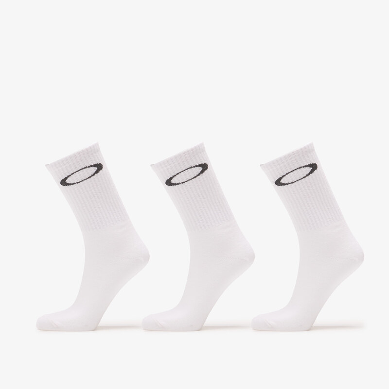 Ponožky Oakley Ellipse Crew Sock White L