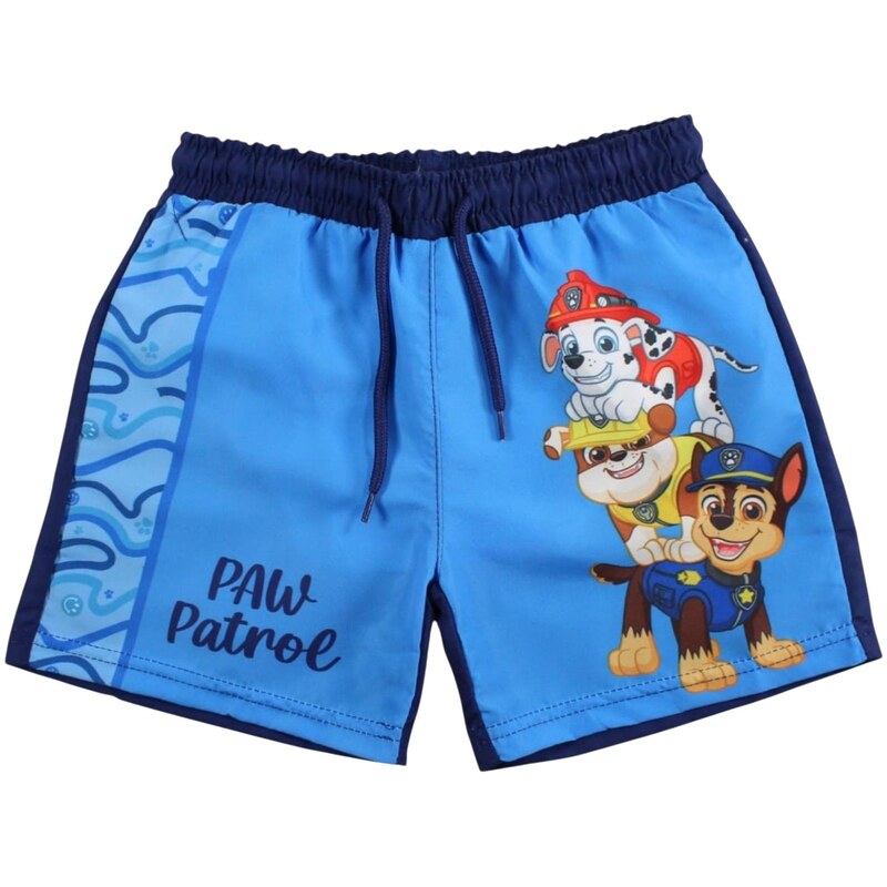 UNITED LABELS Chlapecké plavkové šortky Tlapková patrola - Paw