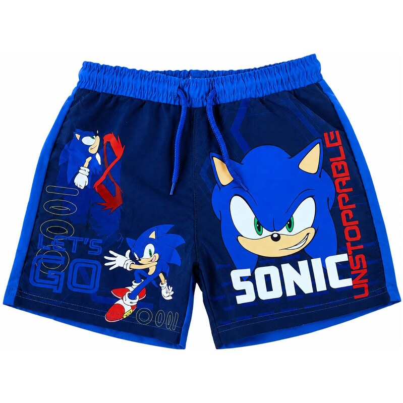 United Essentials Chlapecké plavkové šortky Ježek Sonic