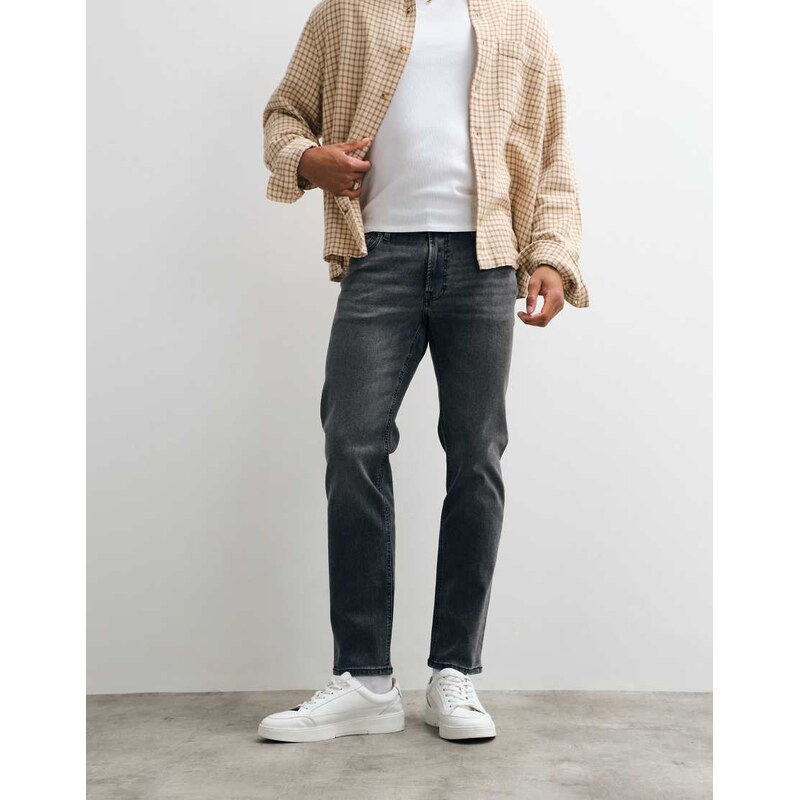 Jack & Jones Clark regular jeans in washed black
