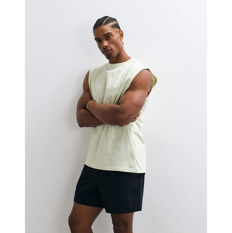 4505 Icon cotton oversized pump training tank with quick dry