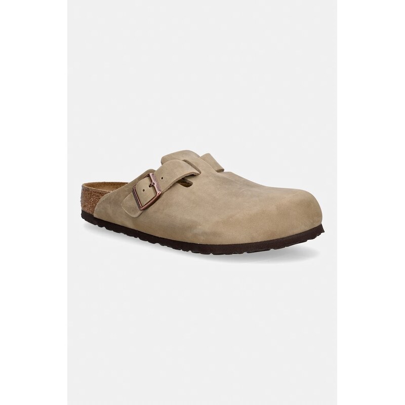 Birkenstock pantofle nazouváky pánské nubukové Boston