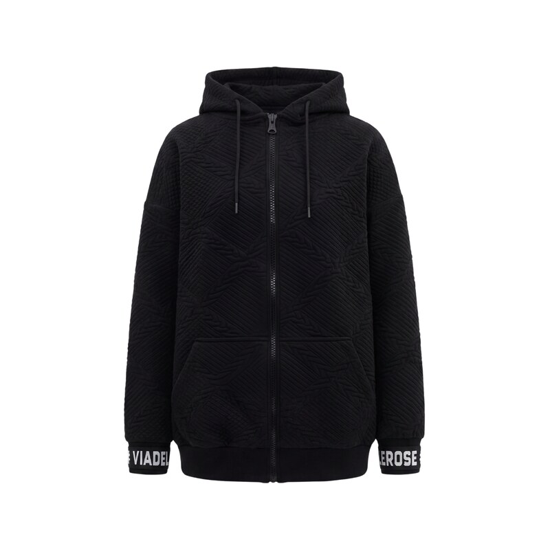 #VDR Zip Black mikina