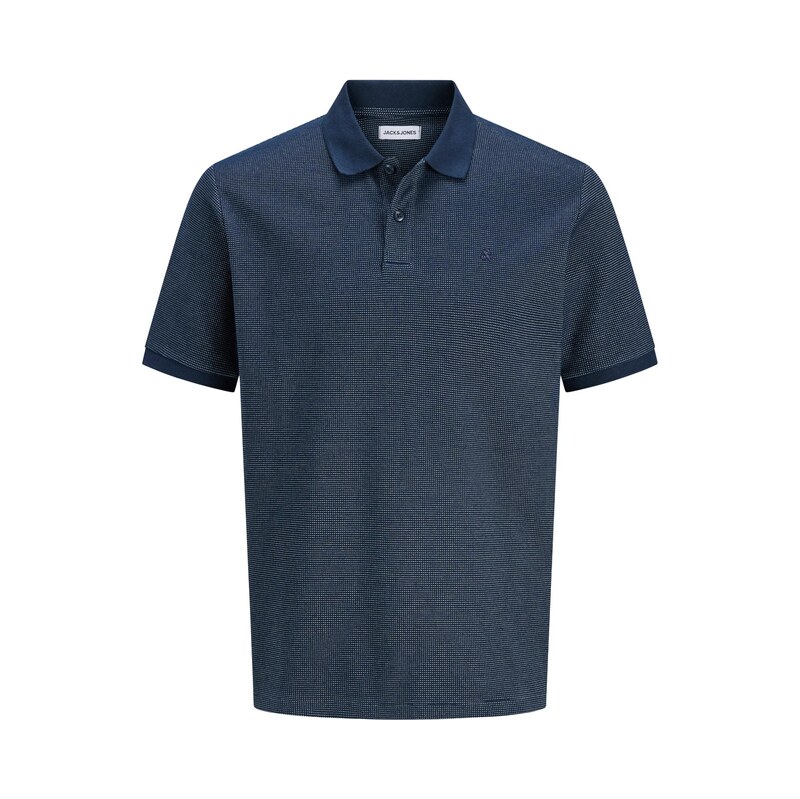 JACK & JONES Tričko JJEAUSTIN tmavě modrá / bílá