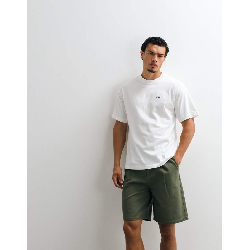 Vans Left Chest II loose t-shirt in white