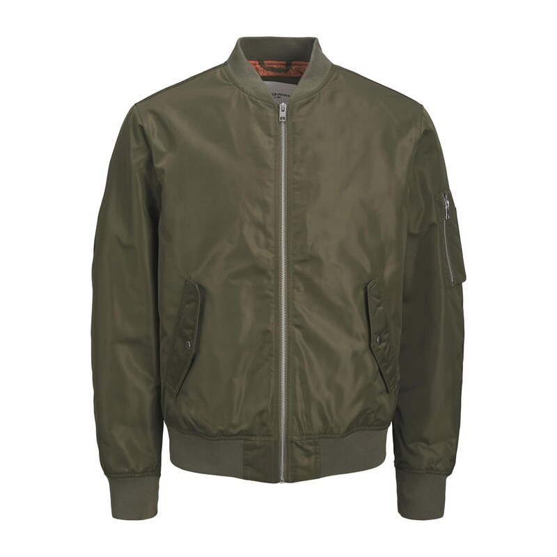 JACK & JONES Přechodná bunda JJOcean olivová