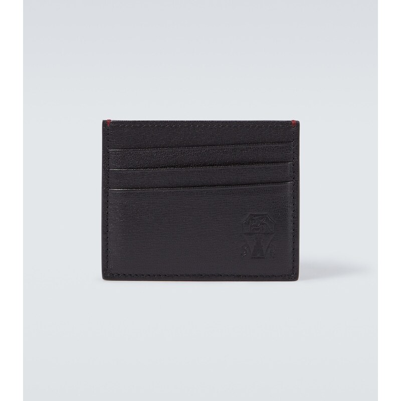 Brunello Cucinelli Leather card holder