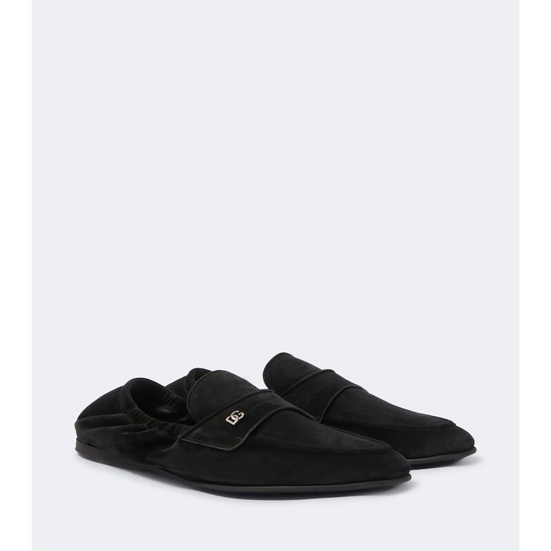 Dolce&Gabbana DG suede loafers
