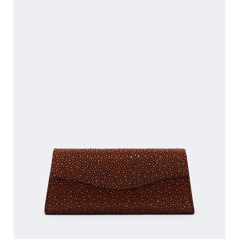 Elie Saab Crystal-embellished clutch