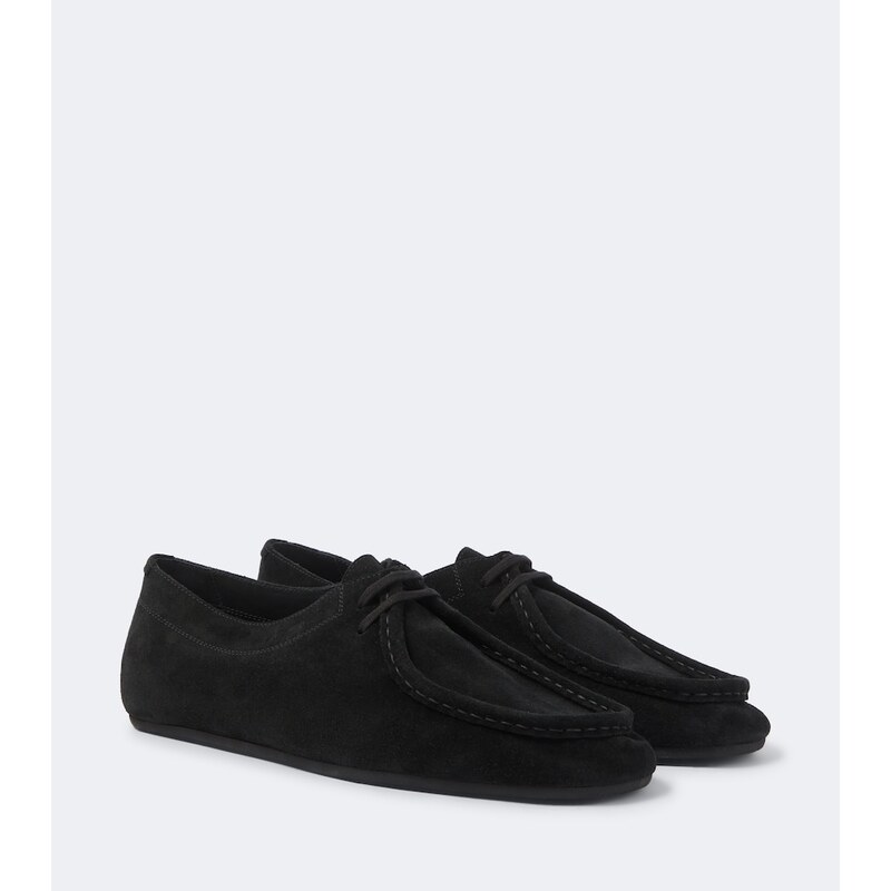 Jil Sander Hood suede moccasins