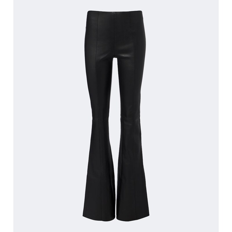 Stouls Gege leather flared pants