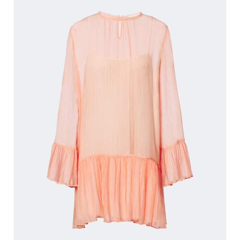 Ulla Johnson Emmeline ruffled silk chiffon minidress