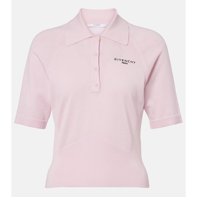Givenchy Cotton and silk polo shirt