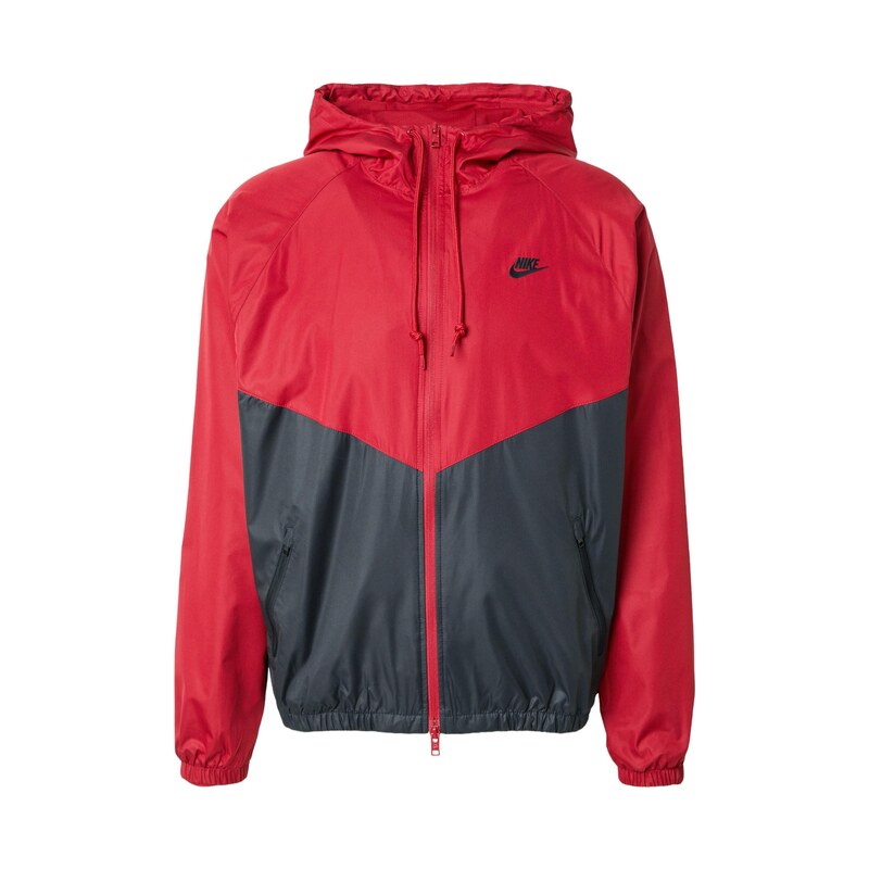 Nike Sportswear Přechodná bunda červená / černá